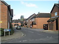 Looking from Lower Lane into St Bonnet Drive