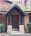 Gable-Roofed Porch at Tring.