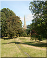 Braunston church from the west