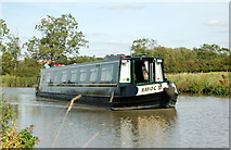 SP5366 : Boat on the Oxford Canal northwest of Braunston by Andy F