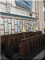 Choir stalls within All Saints, Portsea