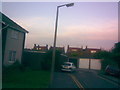 View of the garages on Woodford Court