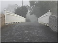 The White Bridge on a misty morning