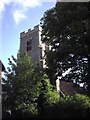 The tower of All Saints church, Colchester