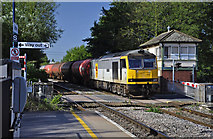 SO6301 : Level crossing by Lydney Station. by Stuart Wilding
