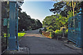 Entrance to Alexandra Park off Rectory Road - Penarth