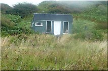 NU2424 : Low Newton beach hut by Graham Horn