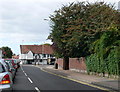 Approaching the junction of the A507 and the B656 in Baldock