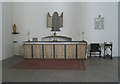 Altar in the north west corner of Holy Spirit, Southsea