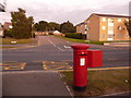 SZ0293 : Canford Heath: postbox № BH17 268, Adastral Road by Chris Downer