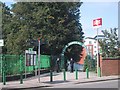 Rear entrance of Exeter Central Station