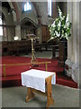 The lectern at St James, Milton