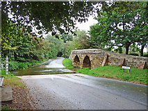 TL2247 : Sutton Ford and Packhorse Bridge, Bedfordshire by Christine Matthews