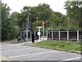 The entrance to Bayford Railway Station from the car park