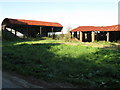 Derelict barns near Waterland Farm