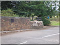 Bridge over the former railway line.