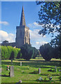 St Denys churchyard