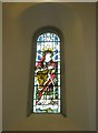 Stained glass window on the north wall at St Barnabas, Swanmore (3)