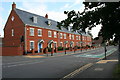 Houses in Wimborne Road, Blandford Forum