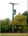 Transformer in a field in Napton