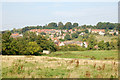 Napton across the fields from the south