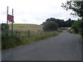 Private road to South Cathkin Farm