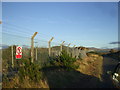 Security fence around the LLW Repository, Drigg