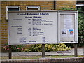 Great Baddow United Reformed Church Notice Board