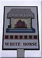 White Horse Public House Sign, Great Baddow