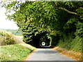 The road to Bonnington  Farm