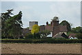 Approaching the church of St. Mary the Virgin, Nonington