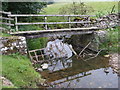 Wooden Footbridge over Ellers Beck