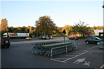 ST8806 : Morrisons car park, Blandford Forum by andrew auger