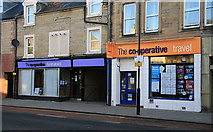 NT4936 : Co-operative premises in Channel Street, Galashiels by Walter Baxter