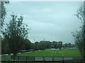 The main pitch of the Dungannon Rugby Football ground in Moy Road