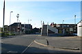 Level crossing and footbridge, Hoylake