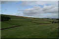 Dry stone walls on Addingham Low Moor, from the A6034