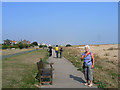 The Saxon Shore path and cycleway, Walmer