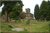 SJ6904 : St. Michaels (Madeley) churchyard by Row17