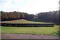 Green open area in Gillingham Business Park