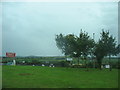 View south-eastwards across the roundabout at the junction of the A5 and Melmount Road, Strabane