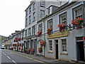 Hanging baskets in Dunkeld