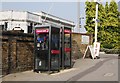 Telephone Boxes outside Maidstone West Station