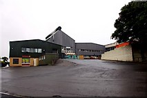 SS4919 : Dartington Crystal Glass Factory in Great Torrington by Steve Daniels
