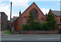 Disused chapel on the High Street in Caergwrle