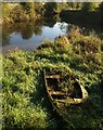 Old boat at Aveton Gifford