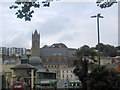 Town centre from harbour