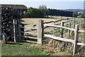 Gate near Crowbourne Farm