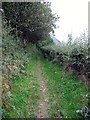 Footpath leaving High Swinside