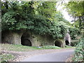 Disused lime kilns, near Kerswell Cross